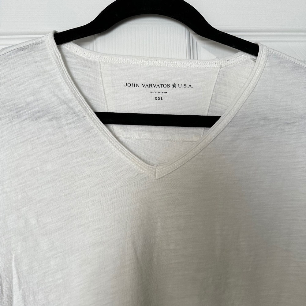 John Varvatos Classic White Tee
